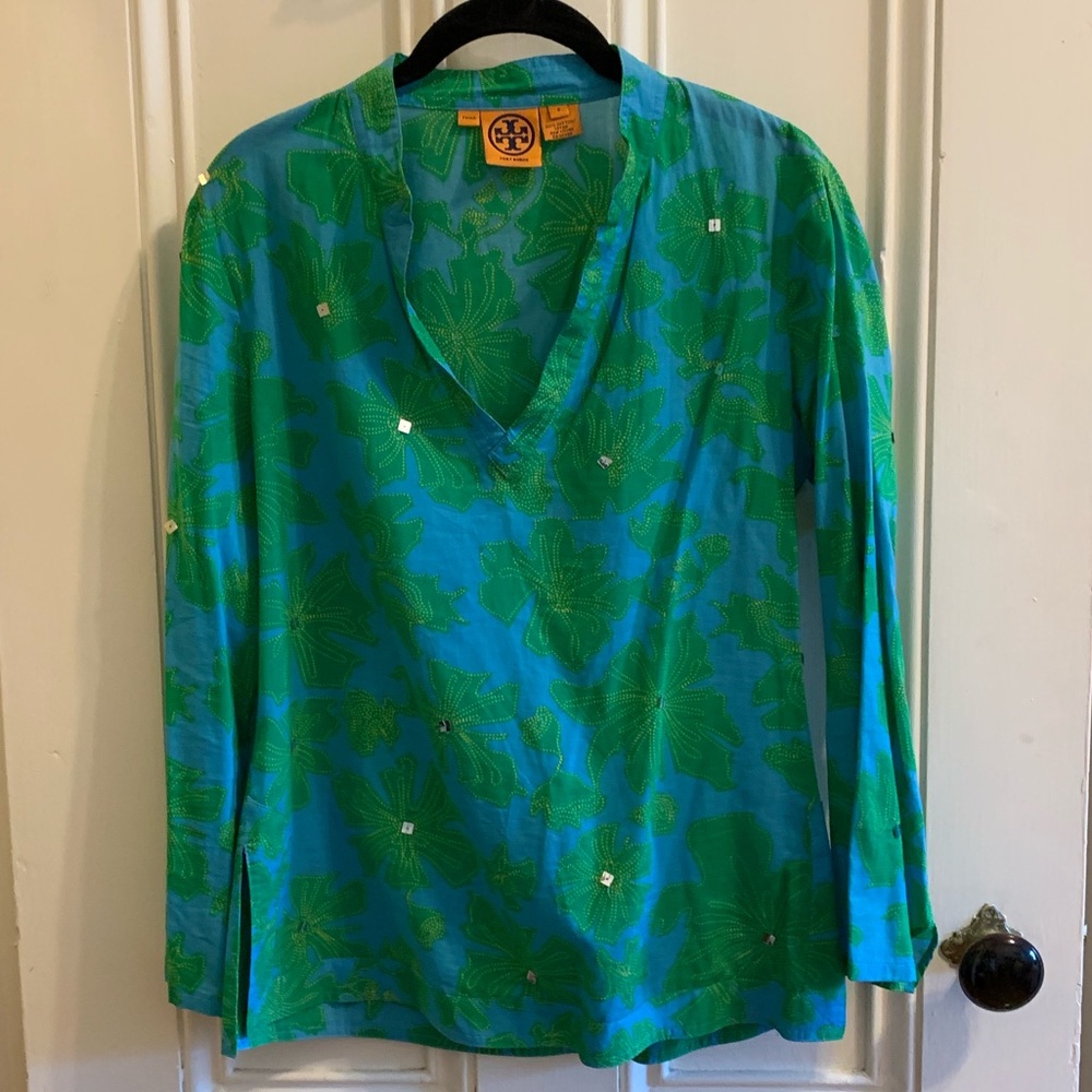 Tory Burch Floral Tunic